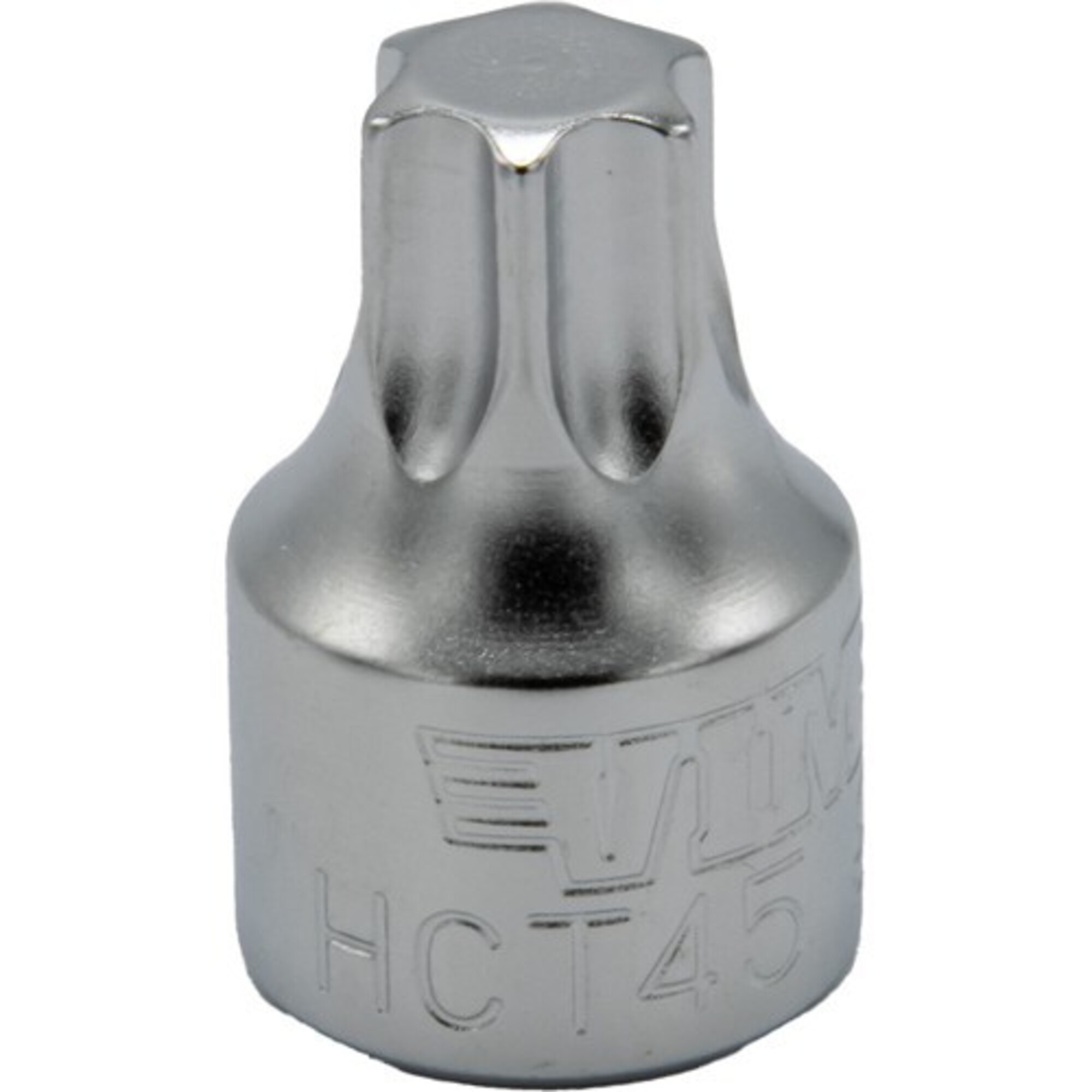 VIM Tools T45 TORX Driver — 1/4in. Square Drive, 3/4in. OAL, S2 Steel, Model# VIMHCT45